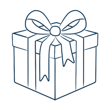 Gift box icon